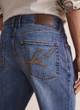 Geurie Regular Jean - Mid Wash