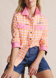 Spencer Full Placket Work Shirt - Pale Pink