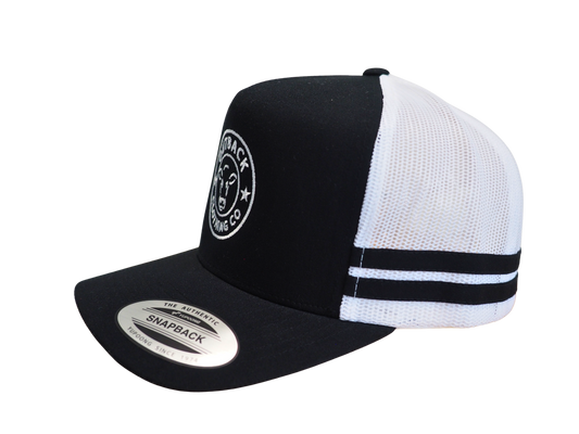 Gibb River Trucker Cap - Black/White