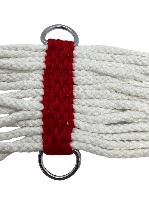 Soft cord buckle girth product image with adjustable buckles