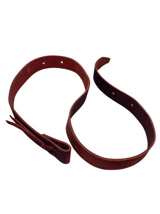 Dolan Bates 1.75 inch Latigo Leather Strap front view