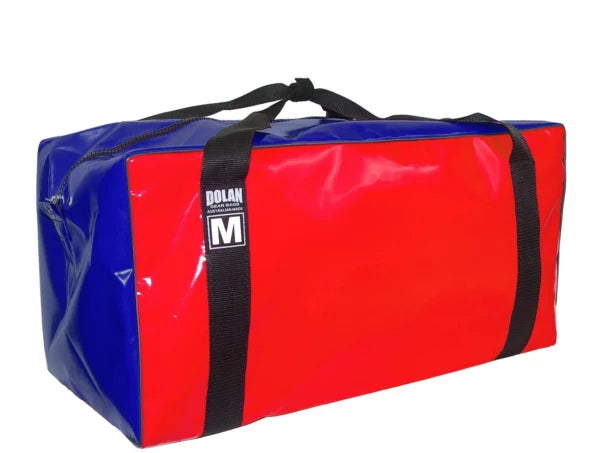 Dolan Gear Bag Medium in Red/Blue – Water-Resistant 68L Duffel Bag