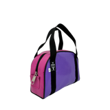 Dolan Toiletries Gear Bag Extra Small in Pink and Purple – durable PVC tarpaulin with heavy-duty zip