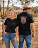 Outback Muster Tee – Black (Unisex)