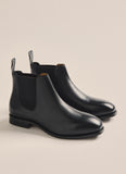 Isabel Leather Boot – Black