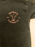 Outback Muster Tee – Black (Kids)