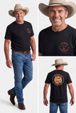 Outback Muster Tee – Black (Unisex)