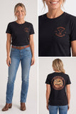 Outback Muster Tee – Black (Unisex)