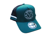 Karijini Kids Trucker Caps - Green/Black/White