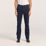 Wrangler Classics Men's Bootcut Jean – Regular fit with front button closure, five-pocket design, and bootcut leg opening.