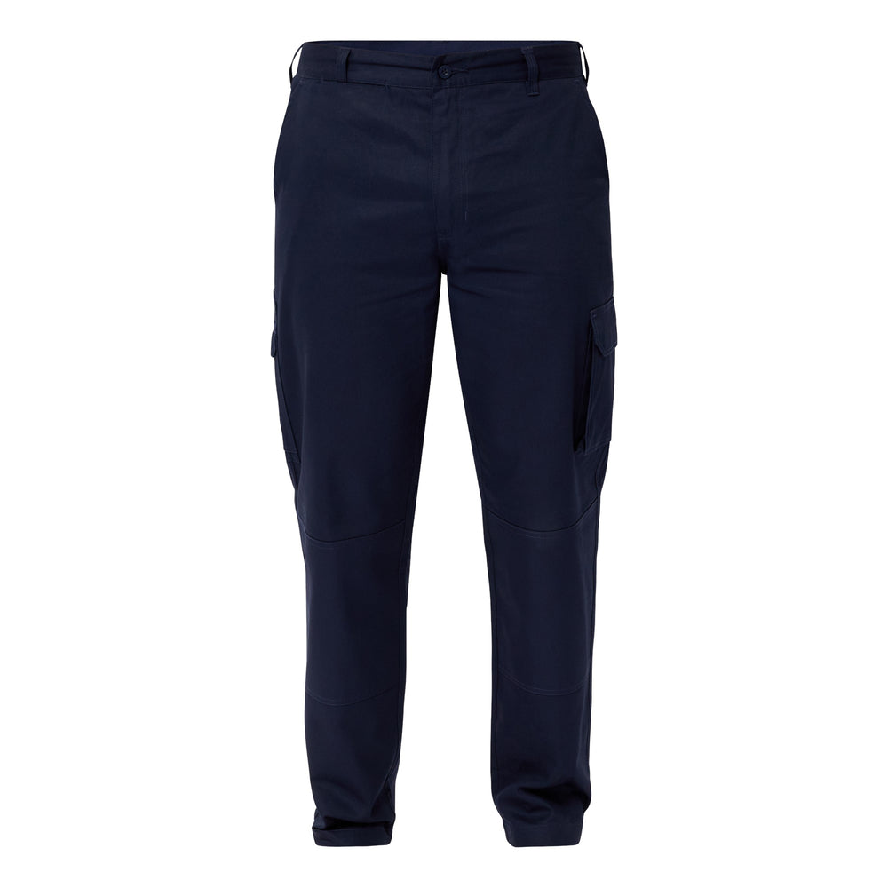 Men's Workcraft Mid-Weight Cotton Drill Cargo Trousers