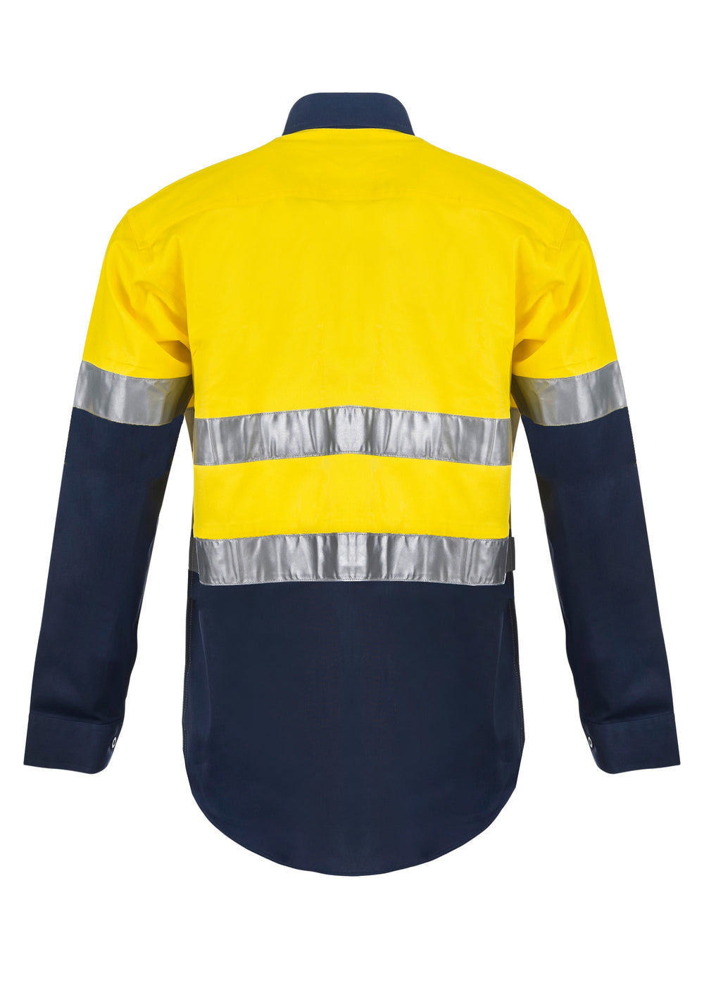 Hi-Vis Reflective Work Shirt | Lightweight Cotton Drill Fabric for Outdoor Safety | Outback Clothing