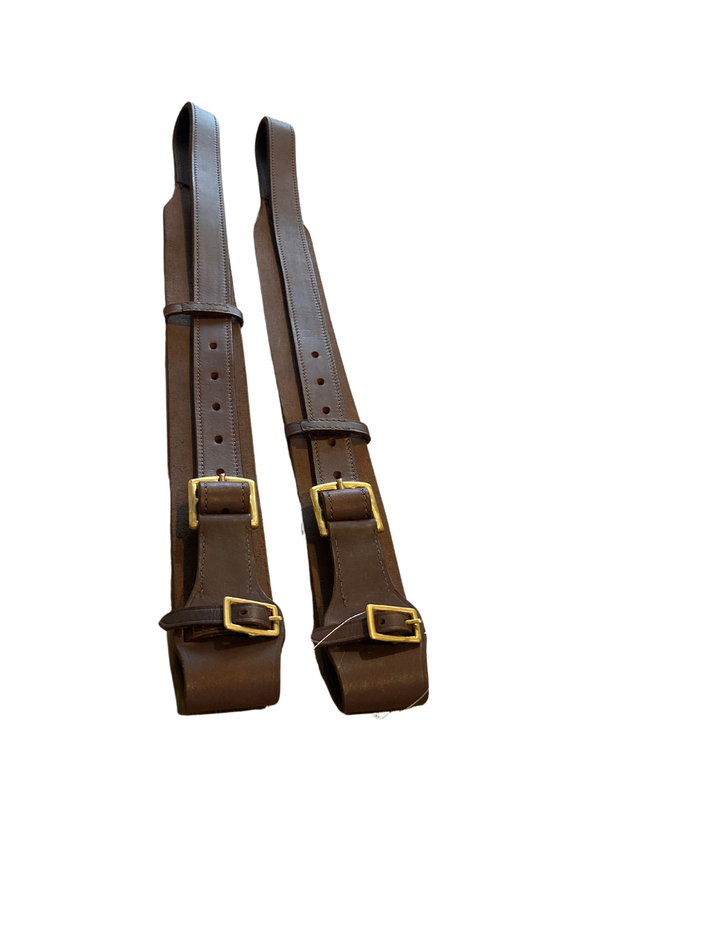 Australian made Drovers Station leather stirrup leathers