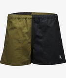 Swanndri | Cotton Mens Rugby Shorts (SS2431014M )Olive/Black