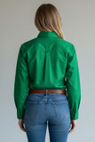 Swanndri Women’s Half Button L/S Shirt (SS192133W) Green