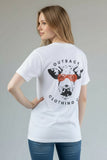 Cool Cow Tee – Neon Orange (Women's)