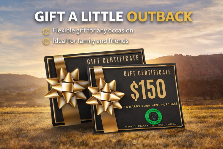 Outback Clothing Co. Gift Cards: The Easy Gift That Always Fits