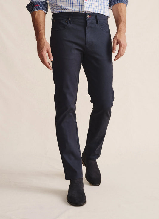 Serpentine Pants - Navy