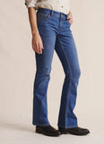 Bimbi Bootleg Regular Jean — Mid Wash