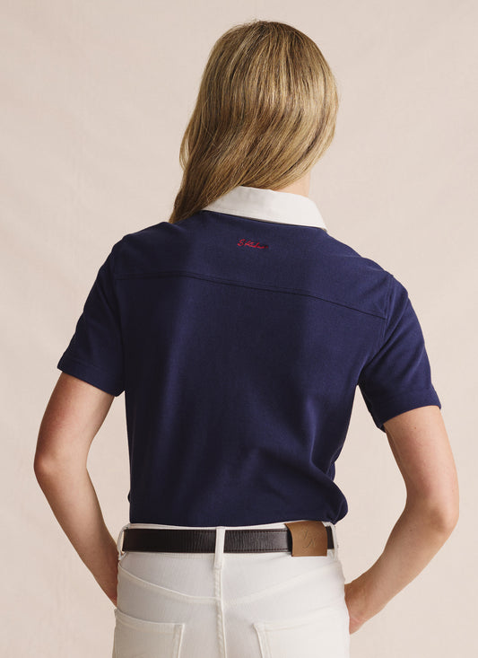 Tuli Short Sleeve Polo – Navy