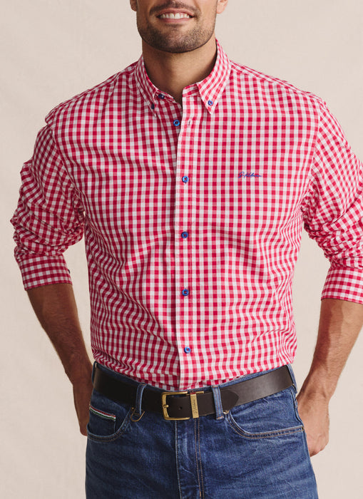 Holstein Long Sleeve Shirt - Red