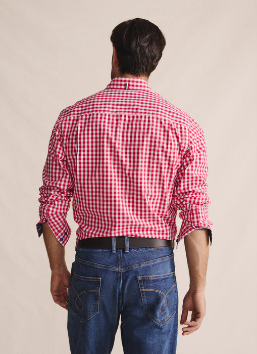 Holstein Long Sleeve Shirt - Red