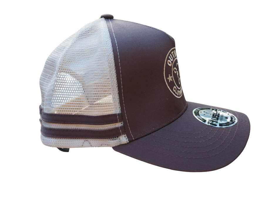 Gibb River Trucker Cap - Brown/Sand