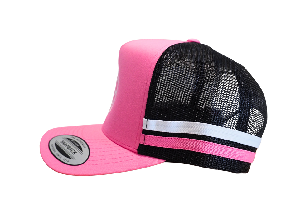 Gibb River Trucker Cap - Pink/Black