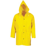 DNC PVC Rain Jacket - Heavy-Duty Waterproof Workwear for Australian Outdoor Conditions