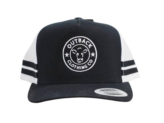 Gibb River Trucker Cap - Black/White