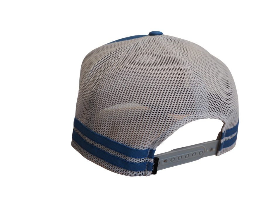Gibb River Trucker Cap - Steel Blue/White