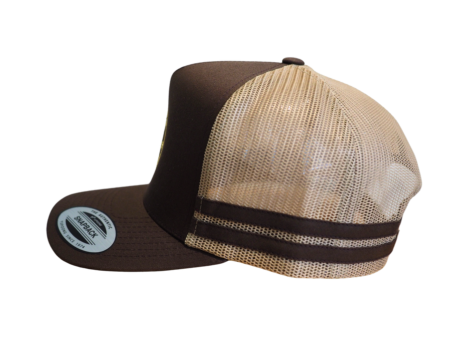 Gibb River Trucker Cap - Brown/Sand
