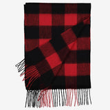 Unisex Australian-Made Wool Scarf Folded to Show Thickness and Quality Craftsmanship