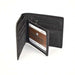 Crazy Horse Black Leather Wallet – Full-grain rugged men's wallet from Outback Clothing Co.