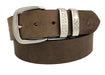 Muster Belt - Premium Australian Leather Work Belt with Brass Buckle by Outback Clothing Co.