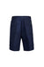 Back view displaying back patch pockets and overall relaxed fit of the cotton drill shorts.