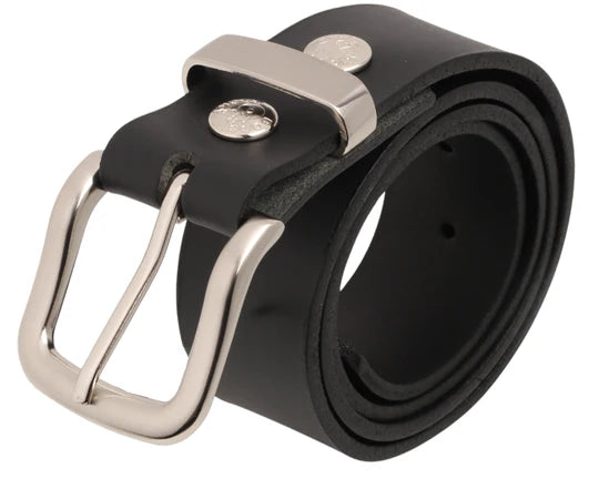Close-up of Asher Belt Detachable Buckle Mechanism