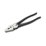 Close-up of Crescent 300mm plier's rust-resistant steel construction and button lock design
