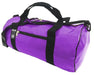 Dolan Barrel Bag (DE051M) in Purple – durable Tarpaulin PVC weekend bag with adjustable shoulder strap
