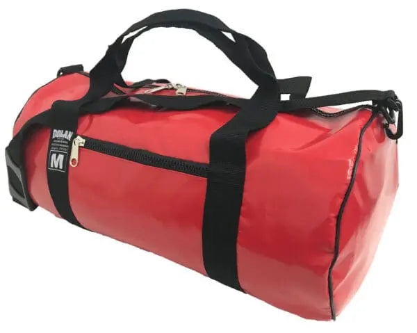 Dolan Barrel Bag (DE051M) in Red – versatile Australian-made duffel for work or leisure