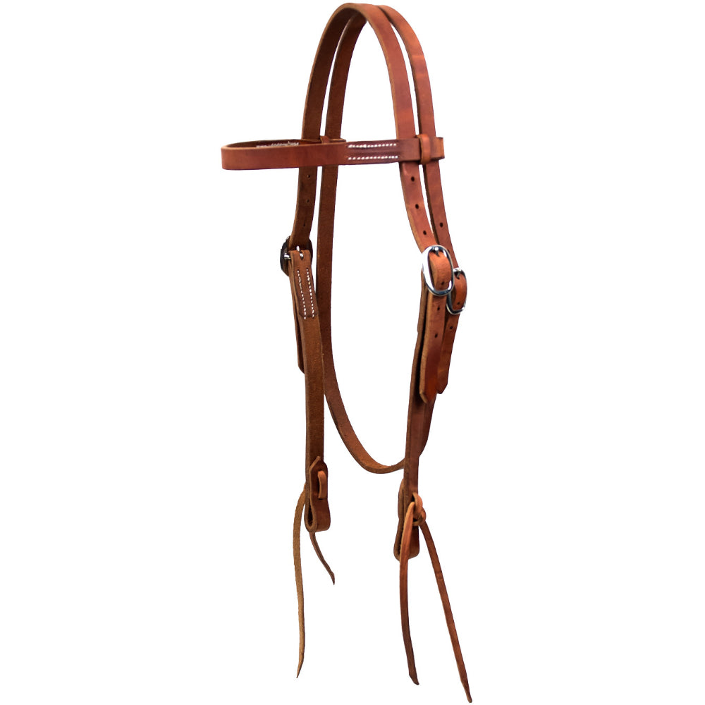 Full view of the Dolan Cutting Bridle showcasing premium Australian leather craftsmanship