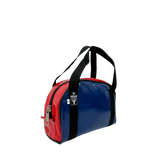 Dolan Toiletries Gear Bag Extra Small in Red and Blue – durable PVC tarpaulin with heavy-duty zip