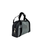 Dolan Toiletries Gear Bag Small in Black and Grey – durable PVC tarpaulin with heavy-duty zip