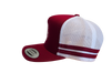 Gibb River Trucker Cap Maroon and White – OCC Logo – Outback Clothing Co - Side View