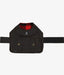 Close-up pocket detail and flap of oilskin wool-lined dog coat