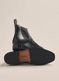 Isabel  Leather Boot – Black