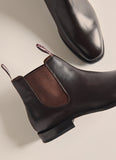 Isabel  Leather Boot – Chestnut