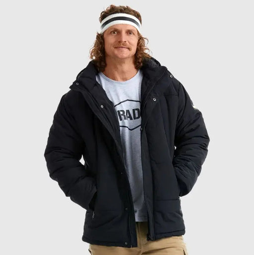 Tradie Elemental Puffer Jacket (MJ5757SI) - Black Insulated Workwear for Men