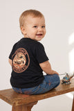 Outback Muster Tee – Black (Toddler)