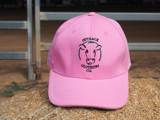 OCC Embroidered Cap – Pink (Original Logo Edition)